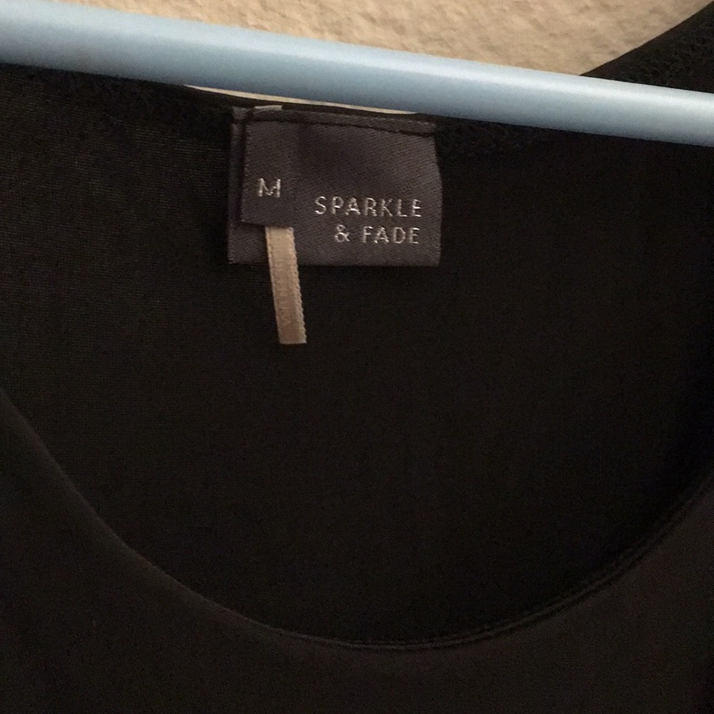 ✨final✨ Sparkle & Fade UO black maxi dress - Picture 5 of 6